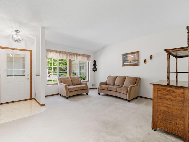 9323 Kimberly Ln N, Maple Grove, MN 55311 - living room featuring carpet floors and baseboards
