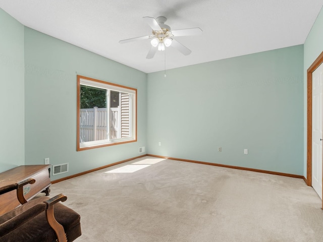 9323 Kimberly Ln N, Maple Grove, MN 55311 - carpeted spare room with a ceiling fan and baseboards