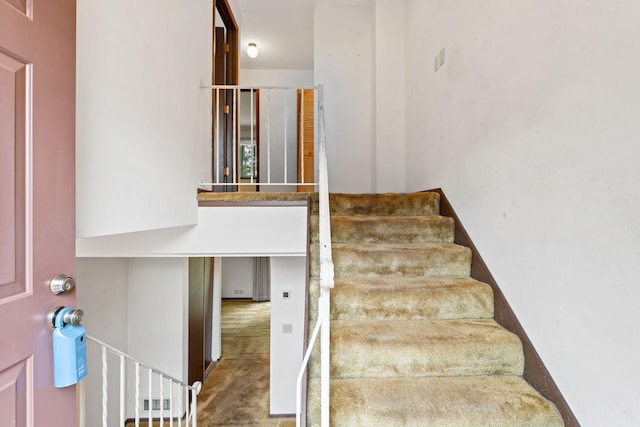 7508 Germane Trl Unit 0, Apple Valley, MN 55124 - stairway featuring carpet