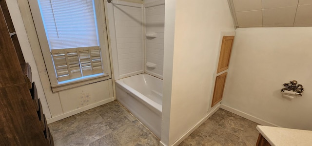 612 Mcpherson St, Littlefork, MN 56653 - bathroom with baseboards and shower / bath combination