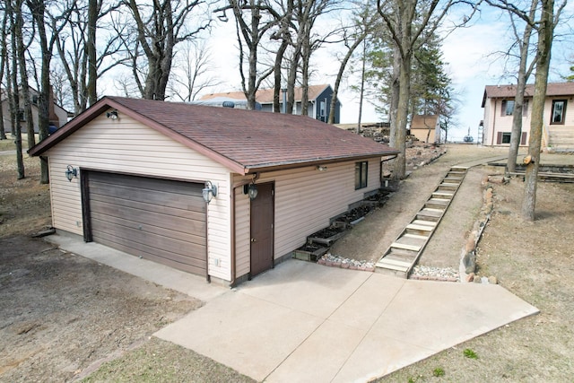 45257 Jack Pine Dr, Perham Twp, MN 56573 - view of detached garage