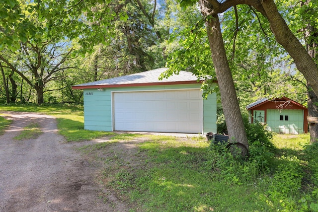 15881 Rush Creek Rd, Dayton, MN 55369 - view of detached garage