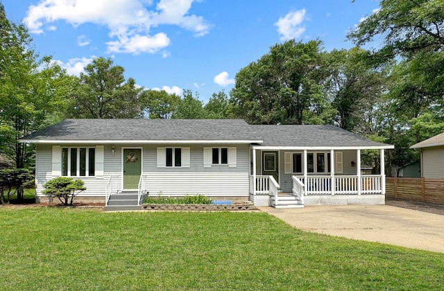 14347 Memorywood Dr, Baxter, MN 56425 - single story home with covered porch and roof with shingles