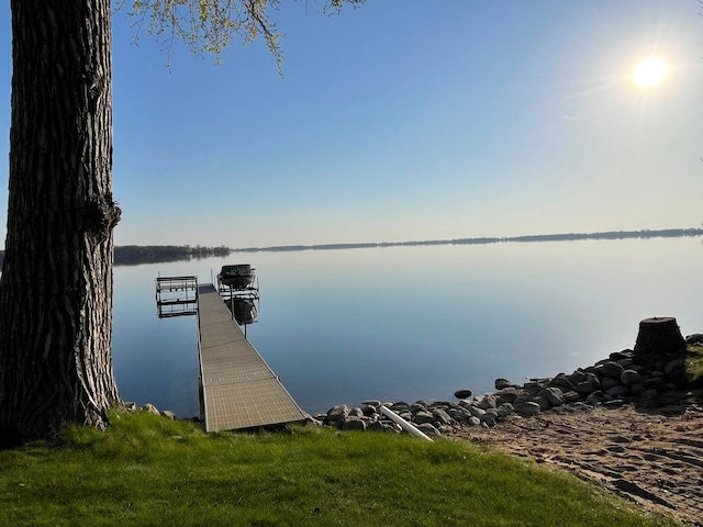 7030 147th Ave SE, Lake Lillian, MN 56253 - dock with a water view