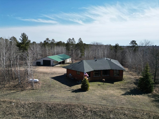 26508 County 4, Park Rapids, MN 56470 - view from above of property featuring a heavily wooded area