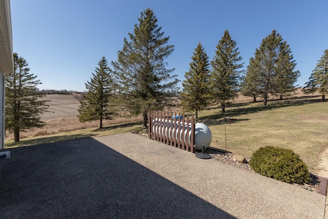 3195 115th St NW, Oronoco, MN 55960 - view of grassy yard featuring a view of rural / pastoral area