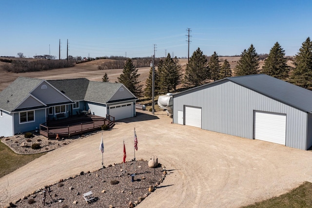 3195 115th St NW, Oronoco, MN 55960 - view from above of property