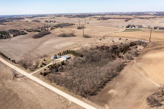 3195 115th St NW, Oronoco, MN 55960 - aerial overview of property's location with rural landscape