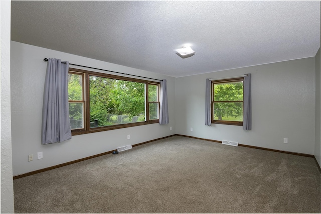 6330 Kenwood Rd, Saint Cloud, MN 56303 - carpeted spare room with baseboards and a textured ceiling