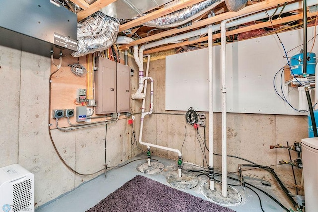 3358 70th Ave N, Moorhead, MN 56560 - utility room with electric panel