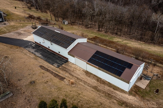 34506 Pleasant Point Dr, Homer Twp, MN 55987 - view from above of property