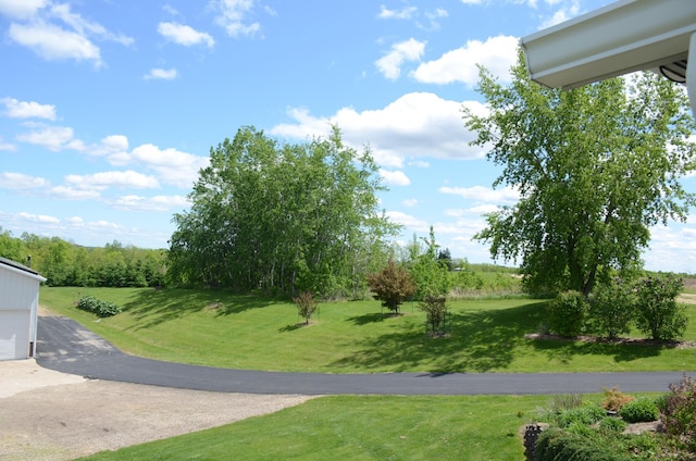 34506 Pleasant Point Dr, Homer Twp, MN 55987 - view of community with a lawn