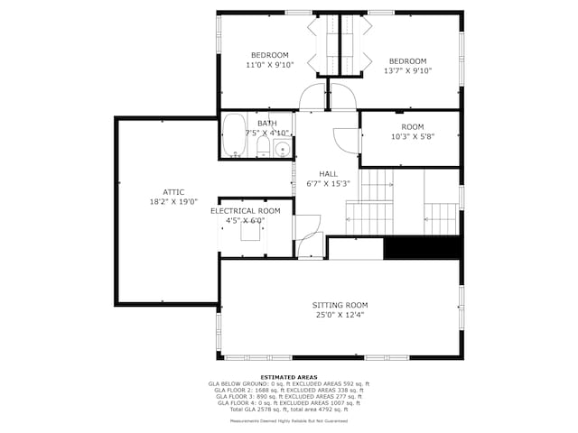 4767 Lake Ave, White Bear Lake, MN 55110 - property floor plan