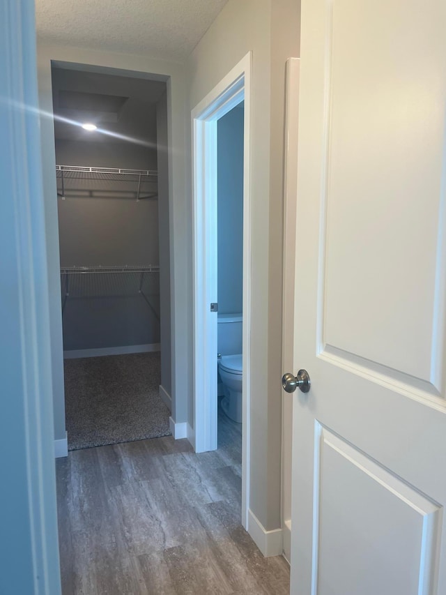 1591 76th St W, Inver Grove Heights, MN 55077 - hall with wood finished floors and baseboards
