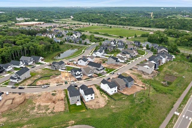 1591 76th St W, Inver Grove Heights, MN 55077 - aerial view of property's location with nearby suburban area