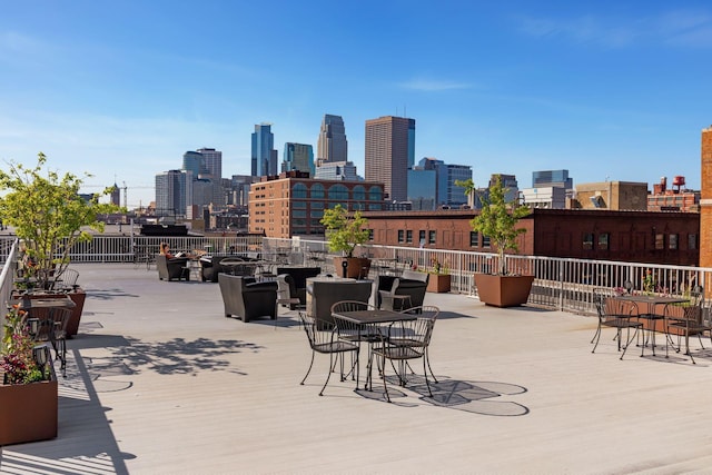 700 Washington Ave N Unit 617, Minneapolis, MN 55401 - exterior space with a city view