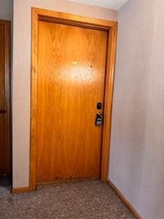 view of exterior entry