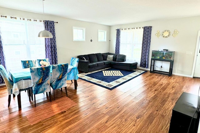 716 Desoto St, Saint Paul, MN 55130 - living room with wood finished floors