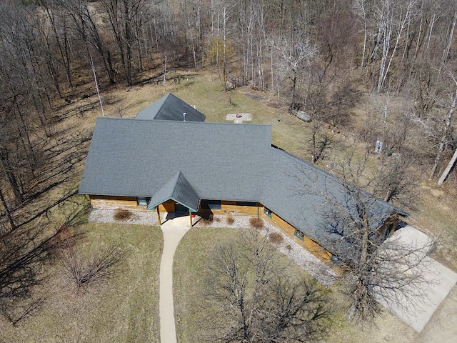 drone / aerial view