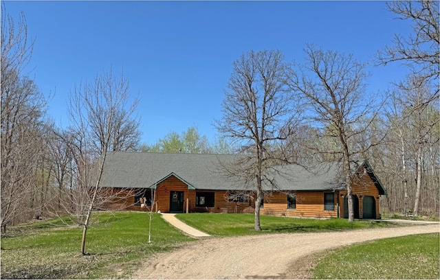 36101 159th Ave, Bagley, MN 56621 - view of front facade featuring driveway and a front yard