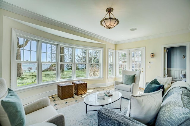4927 Lake Ave, White Bear Lake, MN 55110 - sunroom with french doors
