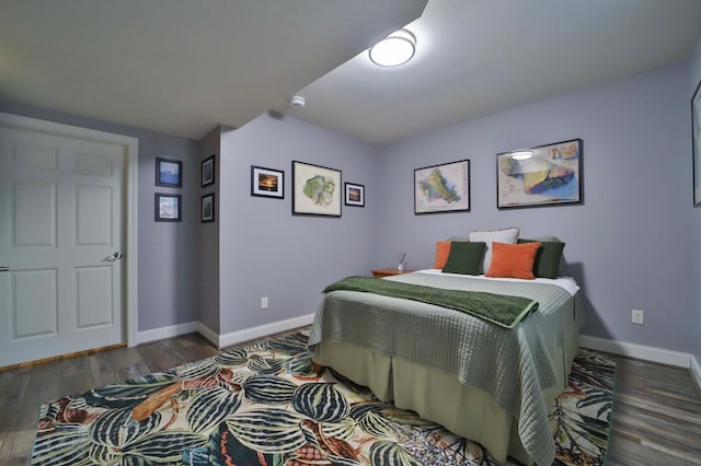 6203 Fairfax Ct, Baxter, MN 56425 - bedroom featuring baseboards and wood finished floors