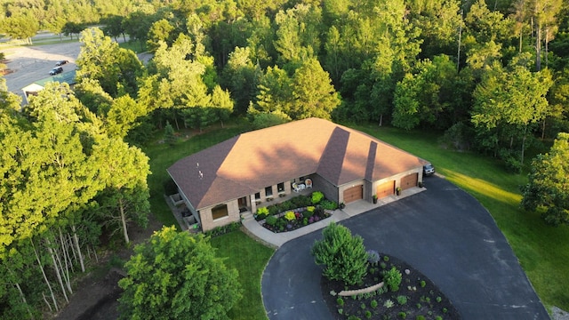 6203 Fairfax Ct, Baxter, MN 56425 - view of subject property featuring a heavily wooded area