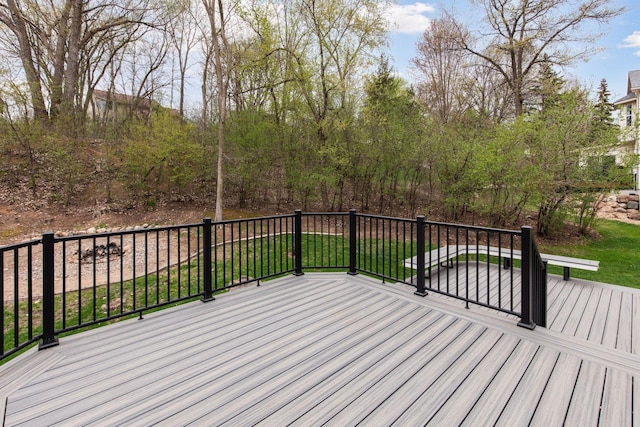 4633 Stonecliffe Dr, Eagan, MN 55122 - deck with a yard