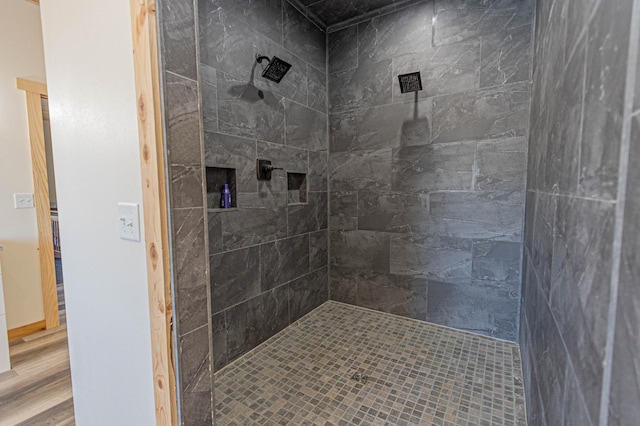 20462 Little Alps Rd NW, Evansville, MN 56326 - full bath featuring tiled shower