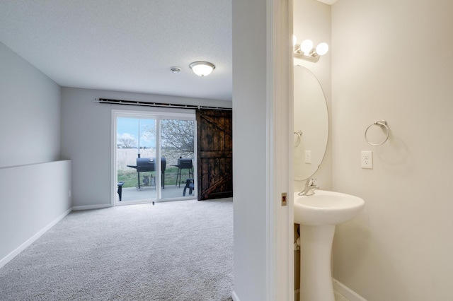 bathroom with baseboards