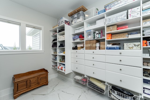 3251 Century Ridge Pl NE, Rochester, MN 55906 - spacious closet with marble finish floors