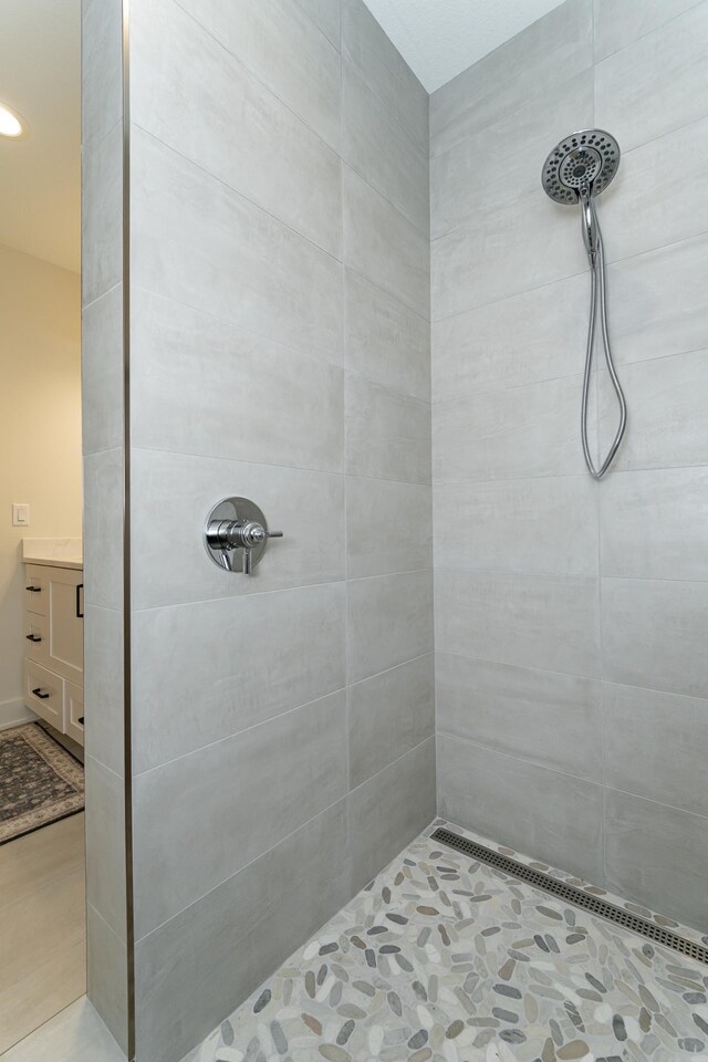 3251 Century Ridge Pl NE, Rochester, MN 55906 - full bath featuring tiled shower and vanity
