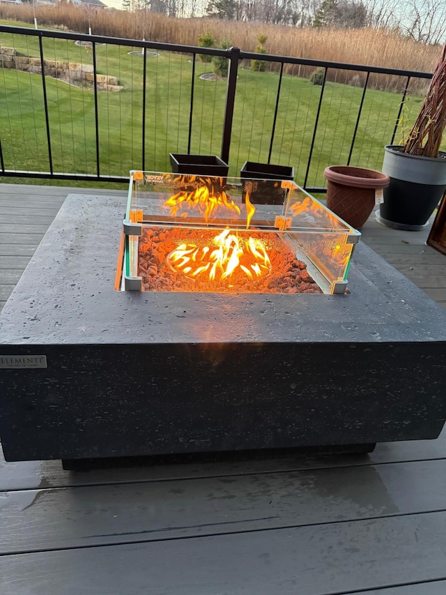 3251 Century Ridge Pl NE, Rochester, MN 55906 - exterior view of an outdoor fire pit