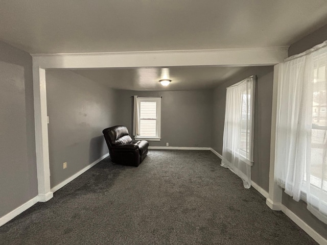 1017 Prairie St, Lake City, MN 55041 - unfurnished room featuring baseboards and dark carpet