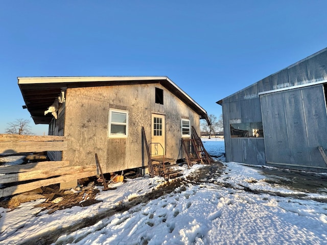 43091 Co Highway 75, Wadena, MN 56482 - view of snow covered house