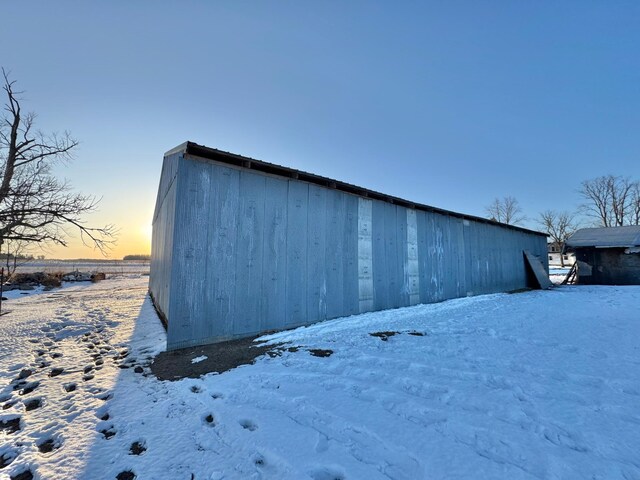 43091 Co Highway 75, Wadena, MN 56482 - view of snow covered structure