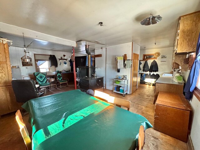 43091 Co Highway 75, Wadena, MN 56482 - recreation room featuring concrete floors