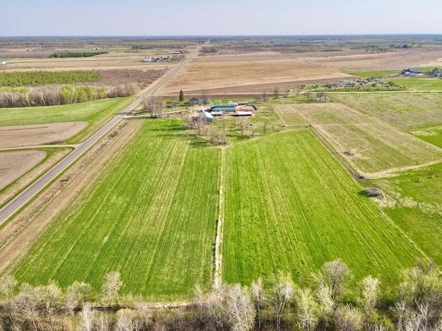 43091 Co Highway 75, Wadena, MN 56482 - overview of rural landscape featuring rows of crops