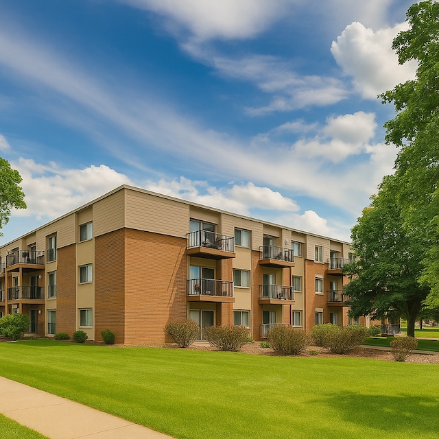 2800 Hillsboro Ave N Unit 220, New Hope, MN 55427 - view of apartment building / complex
