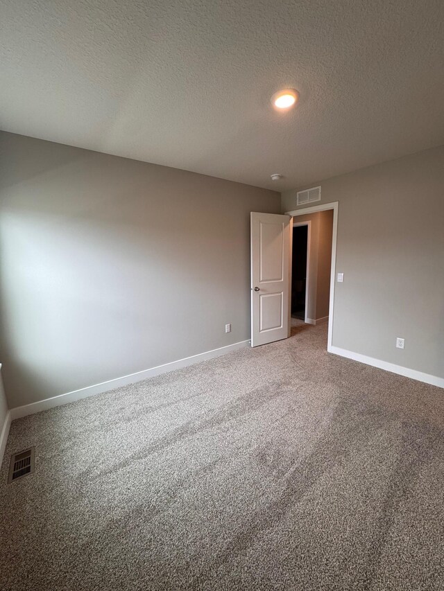 9829 89th St S, Cottage Grove, MN 55016 - carpeted empty room with a textured ceiling and baseboards