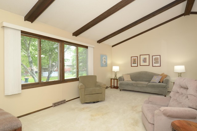 9805 Jackson St NE, Blaine, MN 55434 - living area featuring carpet flooring and baseboards