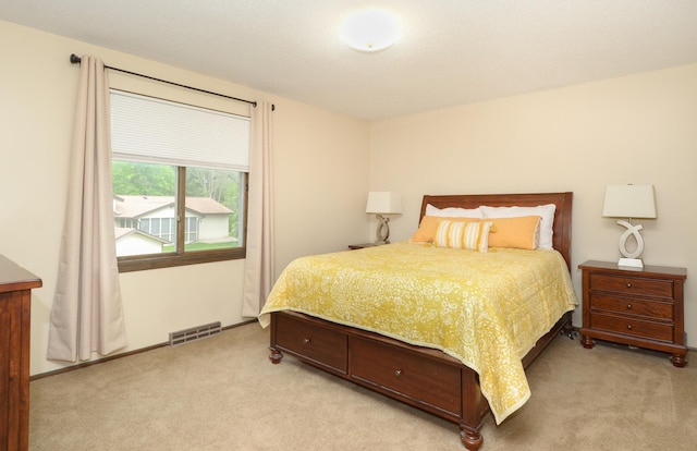 9805 Jackson St NE, Blaine, MN 55434 - bedroom with light carpet and baseboards