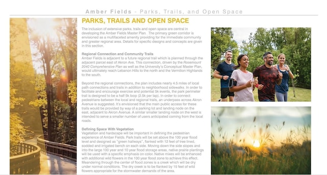 view of marketing collateral with multiple images