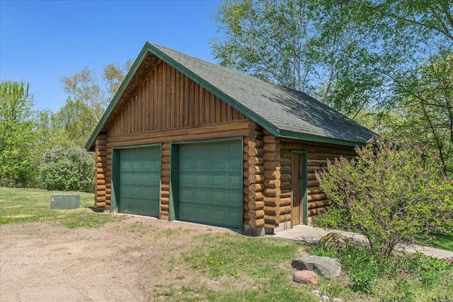 1100 155th St, Garfield Twp, WI 54001 - view of detached garage