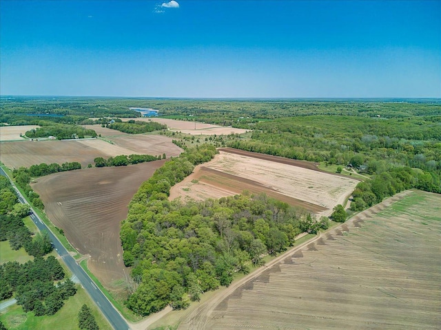 1100 155th St, Garfield Twp, WI 54001 - bird's eye view of a heavily wooded area