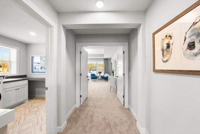2712 Kensington Ave NE, Saint Michael, MN 55376 - hall with a sink and baseboards