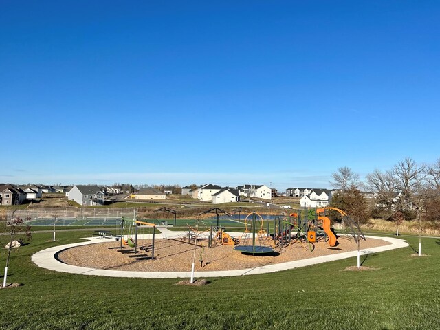 2712 Kensington Ave NE, Saint Michael, MN 55376 - community play area with a yard and a residential view