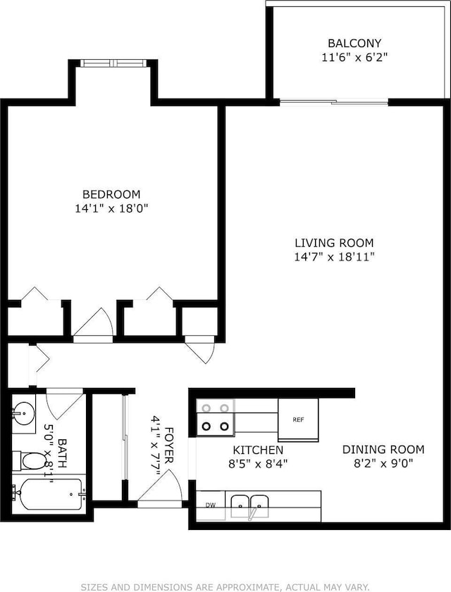 450 Ford Rd Unit 217, Saint Louis Park, MN 55426 - view of home floor plan