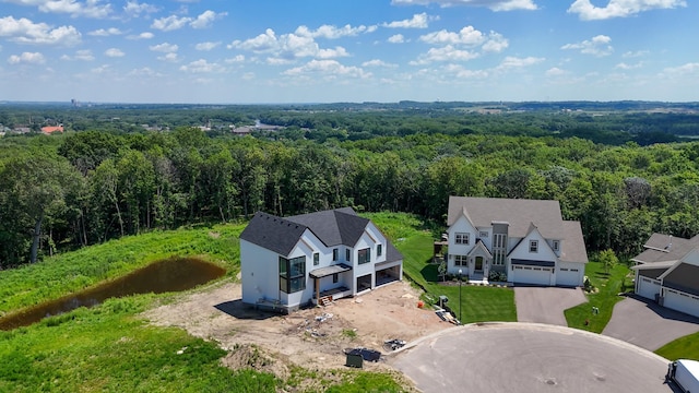 705 Ensconced Way, Chaska, MN 55318 - view of subject property featuring a heavily wooded area