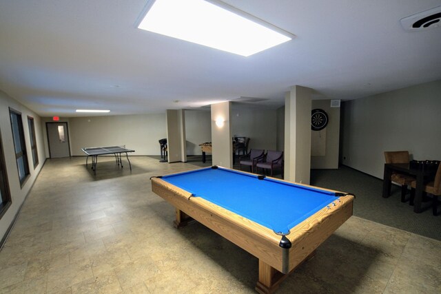 2495 Canabury Dr Unit 125, Little Canada, MN 55117 - recreation room featuring tile patterned floors and billiards